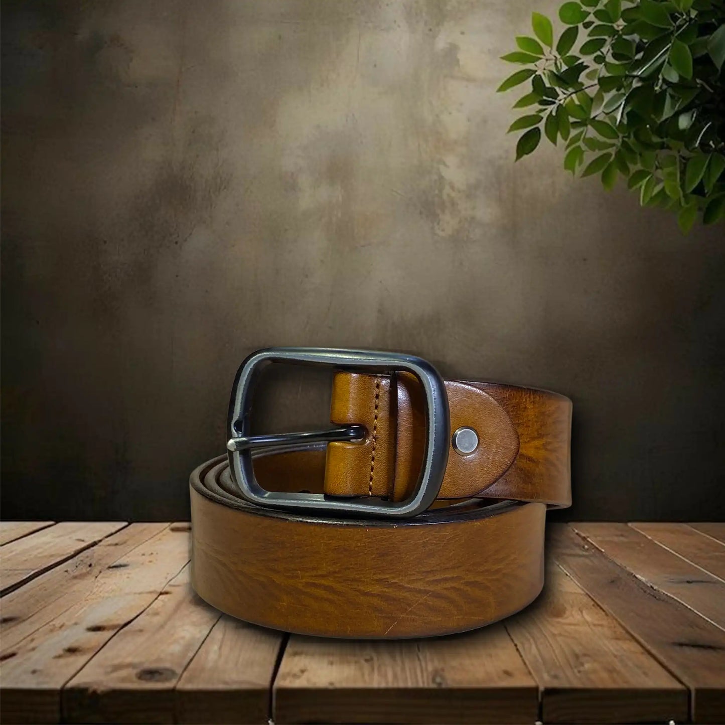 Italian Cow Leather Belt | Style Support Confidence - WM Leather