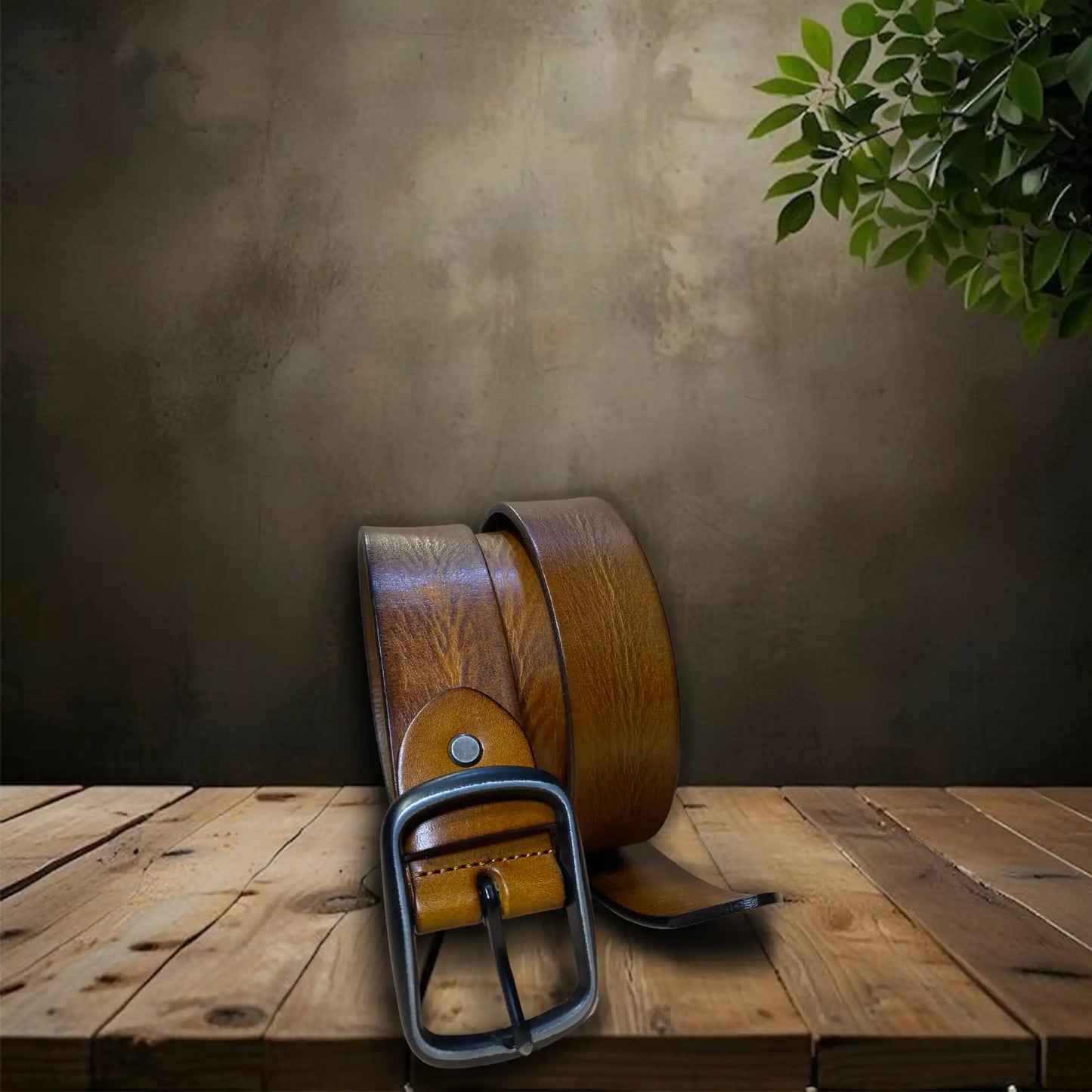 Italian Cow Leather Belt | Style Support Confidence - WM Leather
