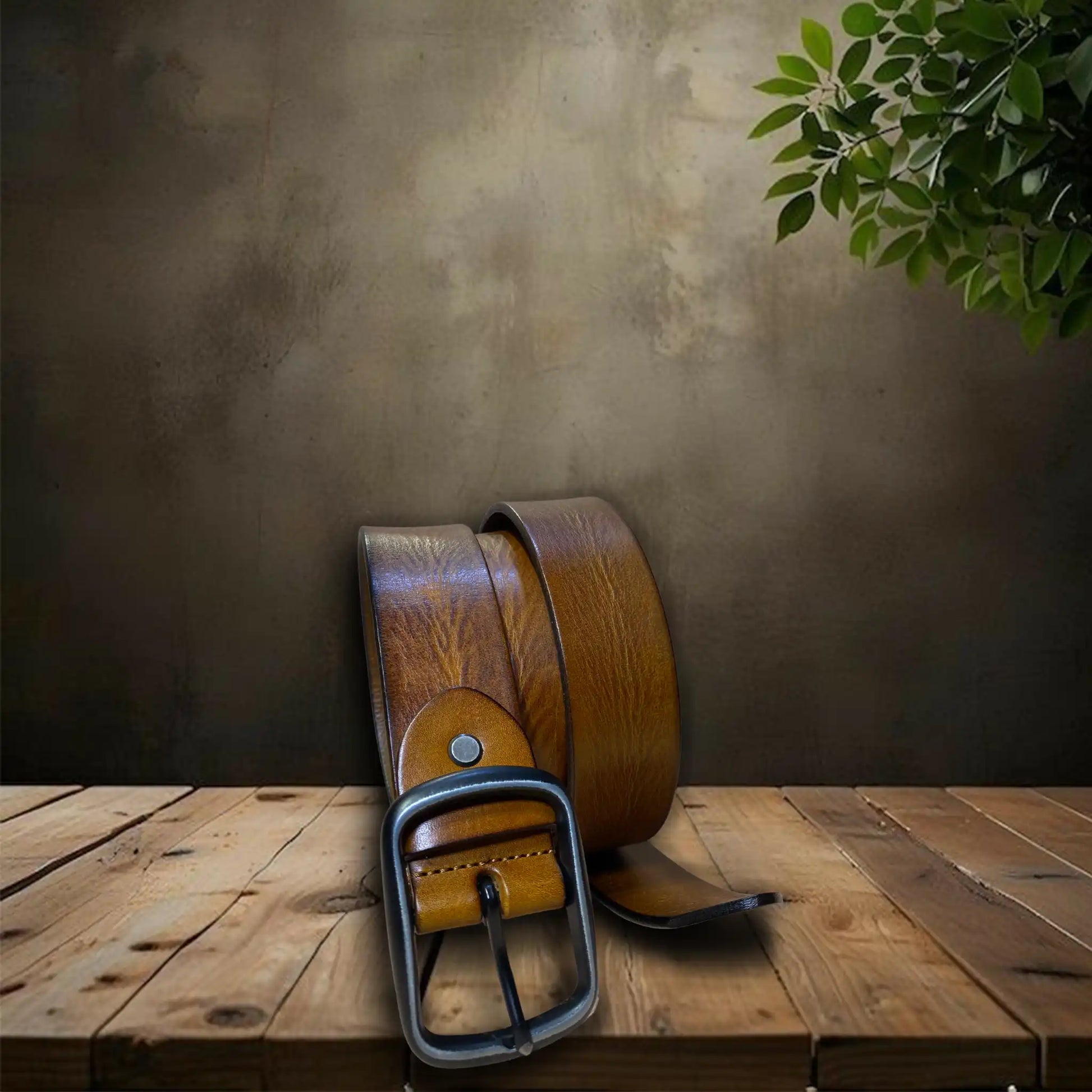 Italian Cow Leather Belt | Style Support Confidence - WM Leather