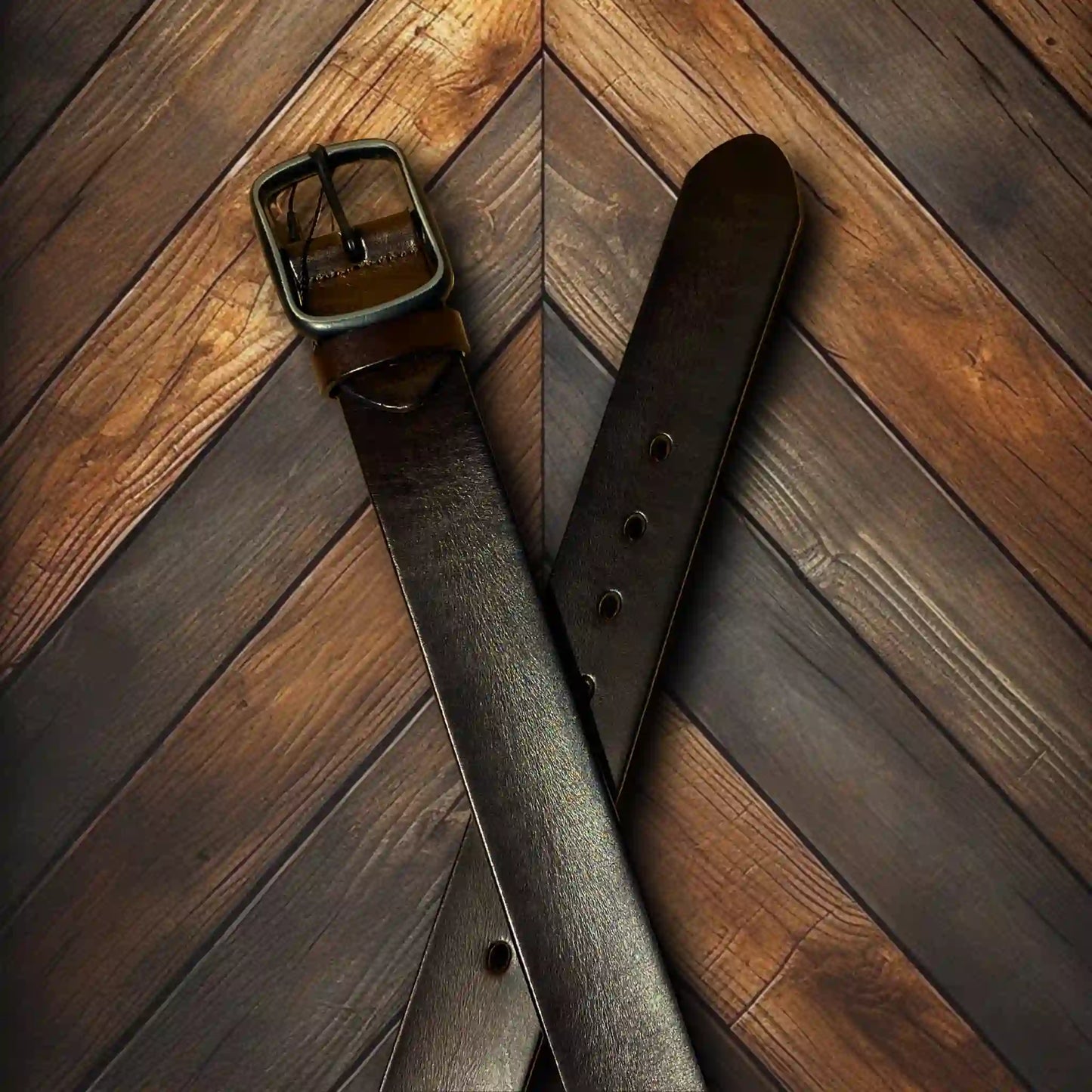 Italian Cow Leather Belt | Style Support Confidence - WM Leather