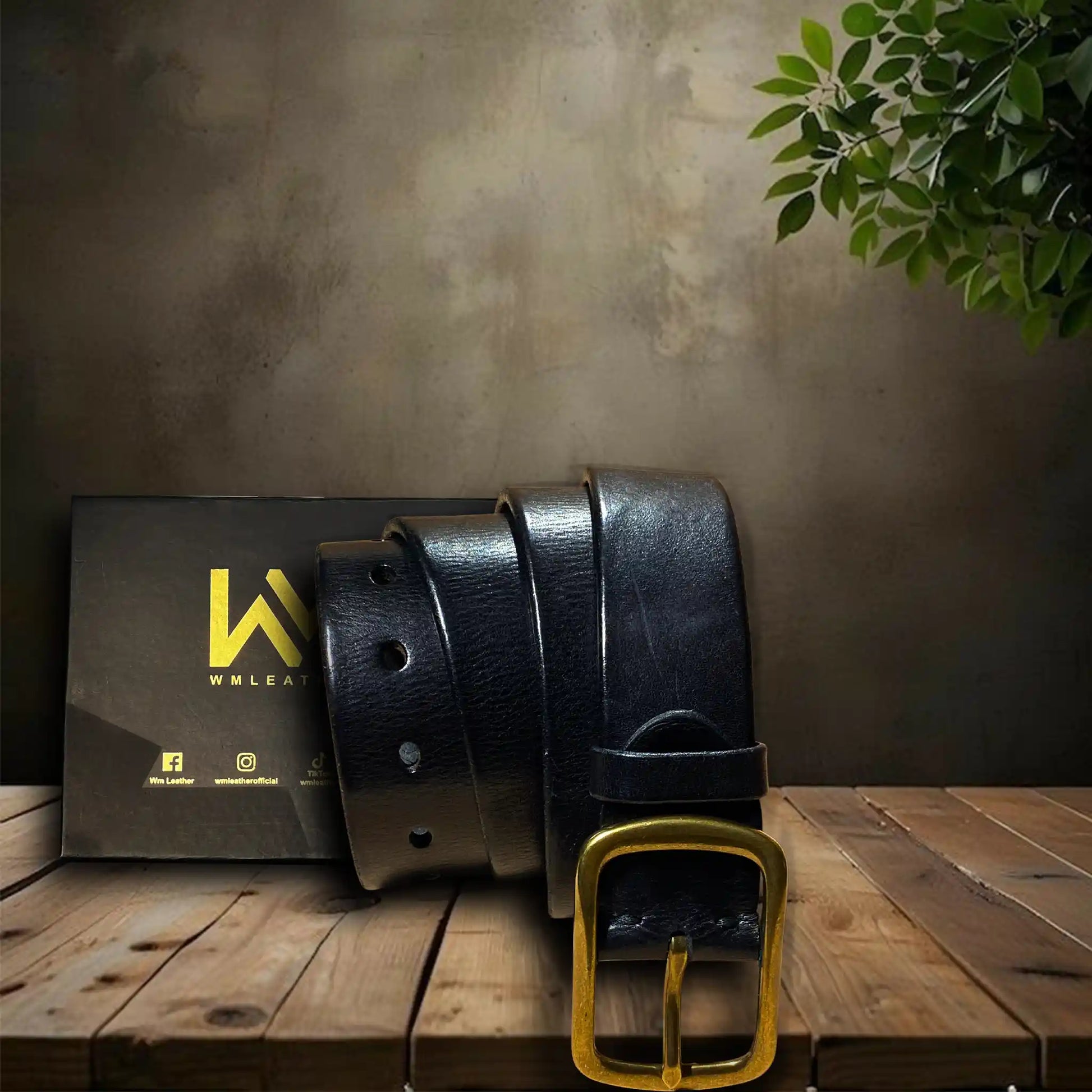 PrimeHide Leather Belt | Grip Style Longevity - WM Leather
