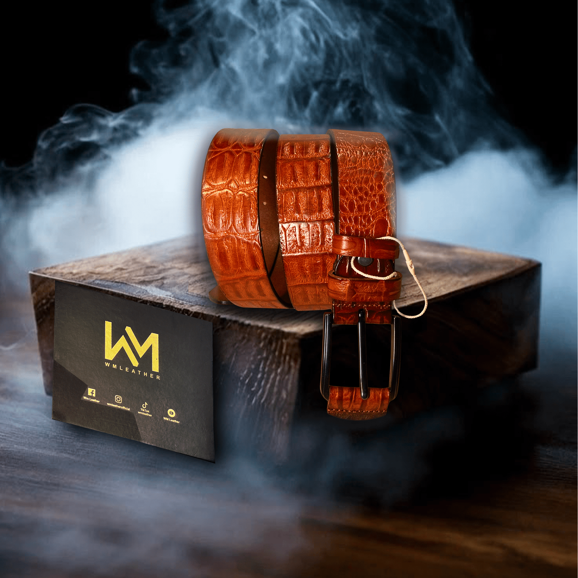 Vegetan Leather Belt | Fit Strength Elegance - WM Leather