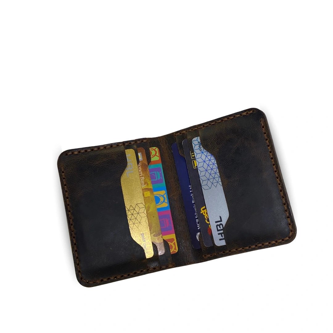 SaddleFold Leather Wallet | Slim Solution for Daily Clutter - WM Leather
