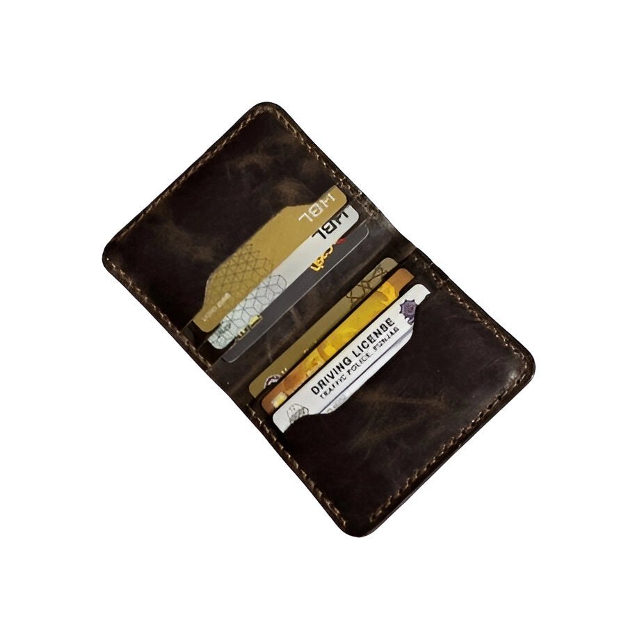 SaddleFold Leather Wallet | Slim Solution for Daily Clutter - WM Leather