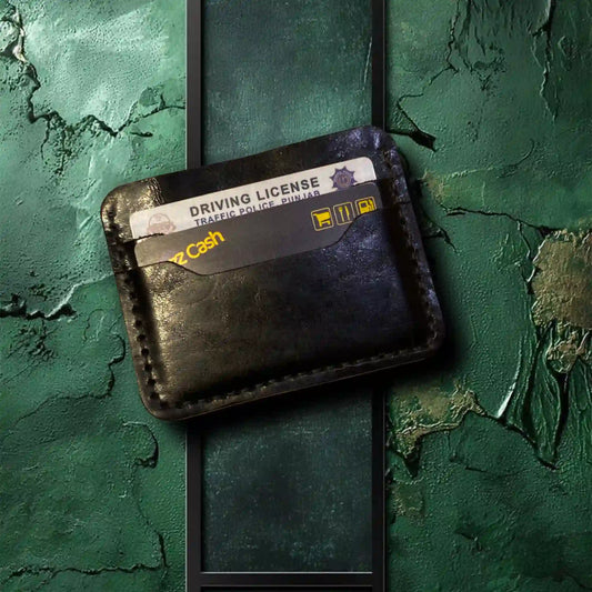 Slimline Leather Card Holder | Carries Cards Easily - WM Leather