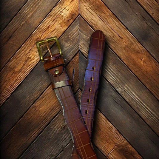 Regal Hide Leather Belt | Support Confidence Luxury - WM Leather