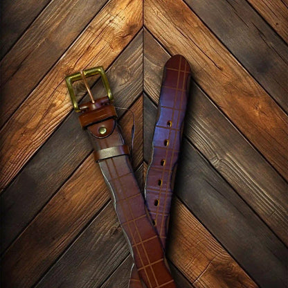 Regal Hide Leather Belt | Support Confidence Luxury - WM Leather