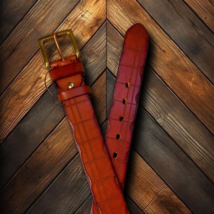 Regal Hide Leather Belt | Support Confidence Luxury - WM Leather