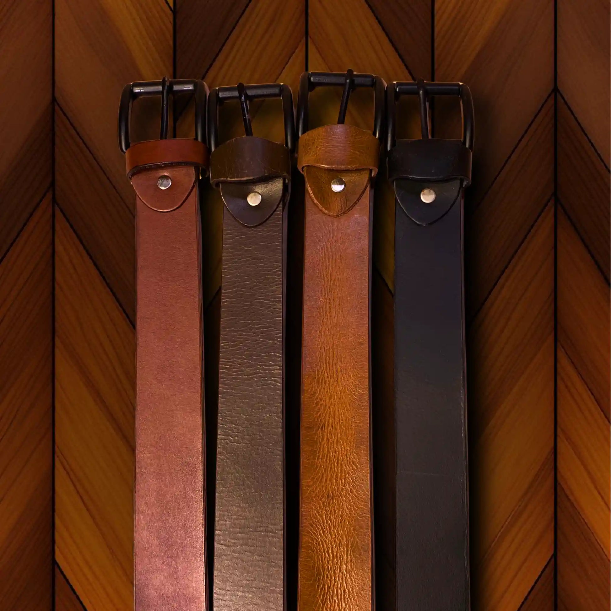 Urban Classic Leather Belt | Keeps Pants Secure - WM Leather