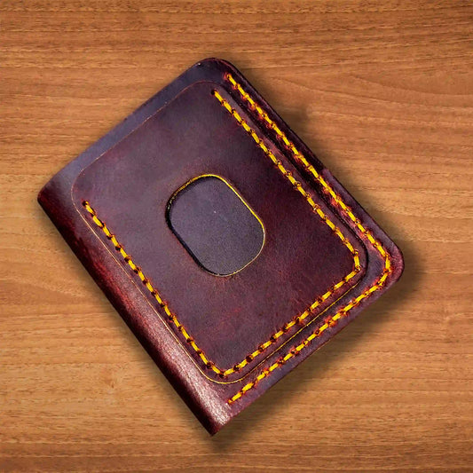 SaddleFold Leather Wallet | Slim Solution for Daily Clutter
