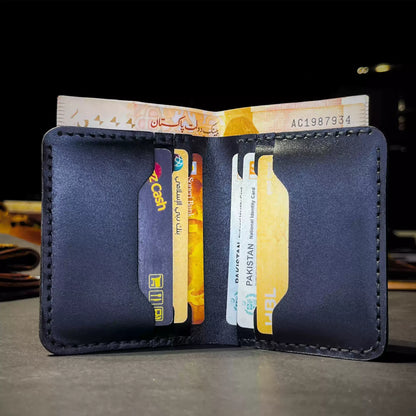SaddleFold Leather Wallet | Slim Solution for Daily Clutter