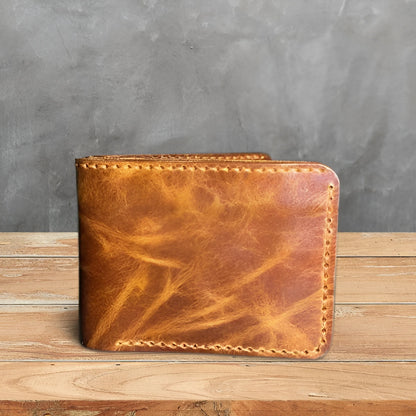 AmberFold  Vintage Handmade Wallet | Secure Elegant Everyday