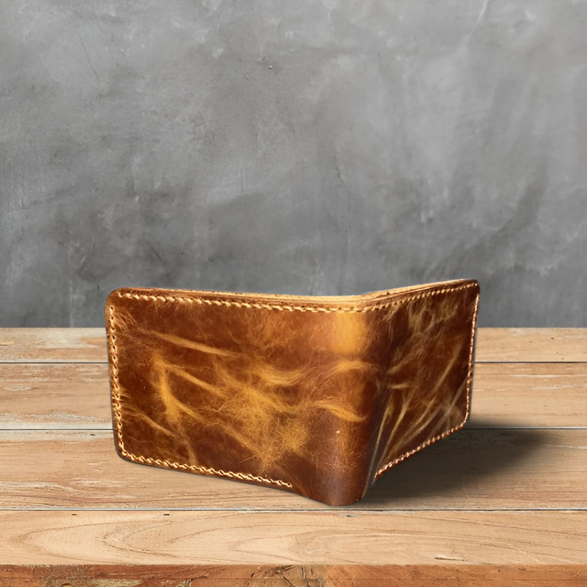 AmberFold  Vintage Handmade Wallet | Secure Elegant Everyday